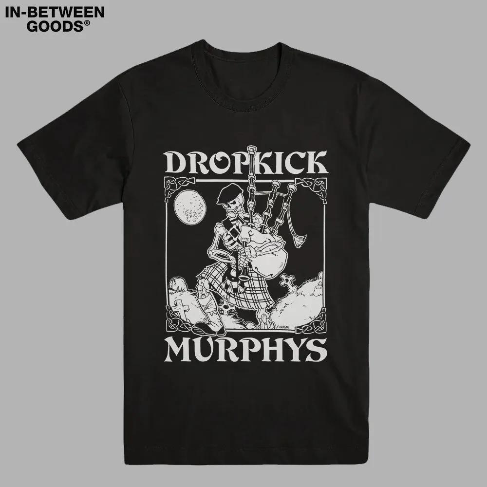 Unisex Short Sleeve Crew Neck Cotton T Shirt Dropkick Murphys XL