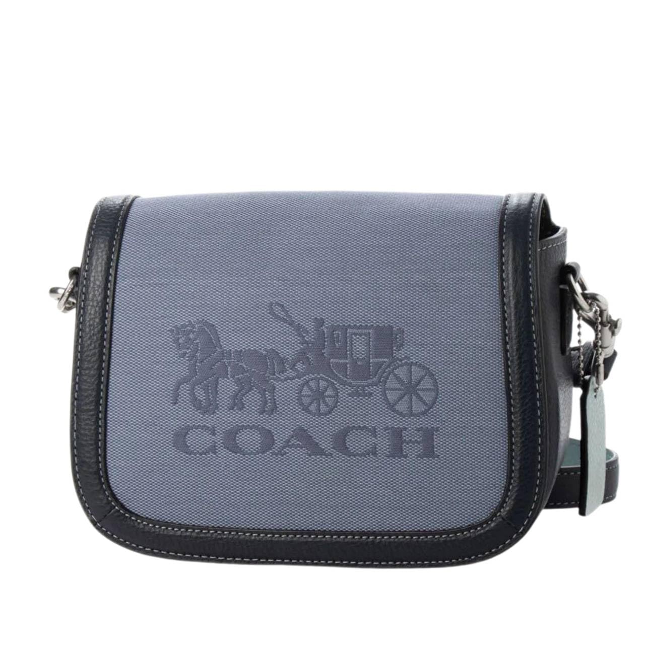 

Coach CO078 AW02471 Logo Shoulder Bag Women s синий