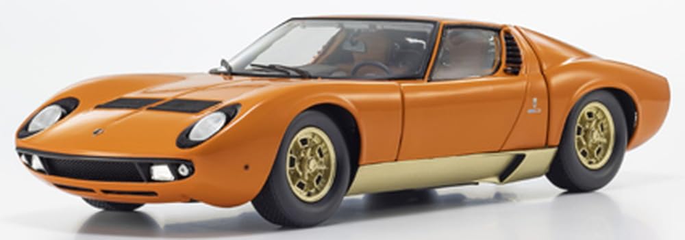 Kyosho Original Lamborghini Miura P400 Finished Model KS08314PB 1/18 (Orange)