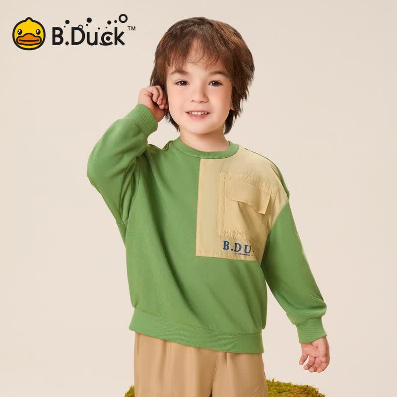 B.Duck Boys' Casual Sweatshirt