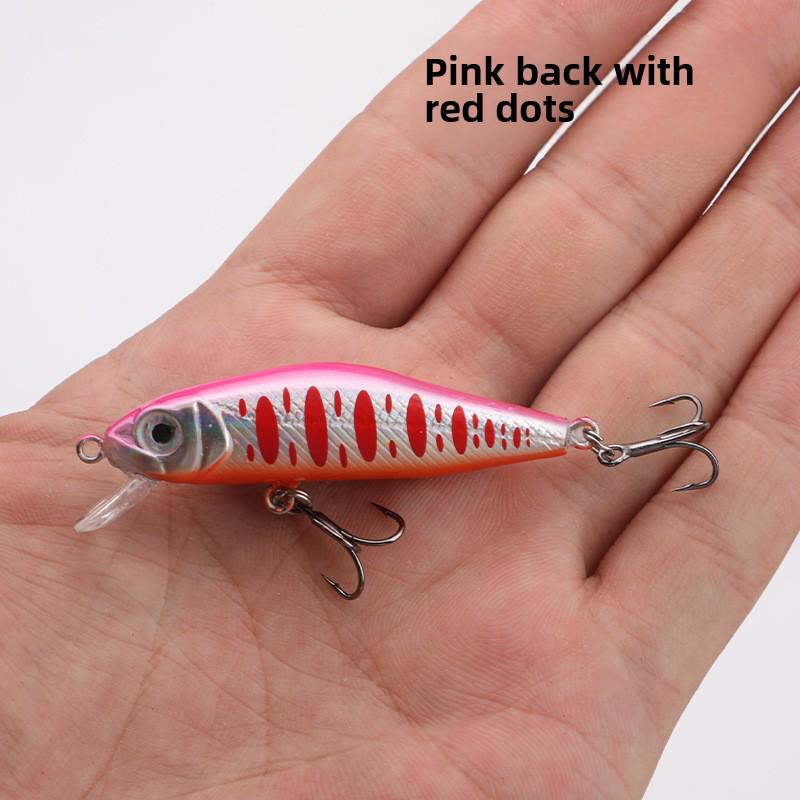 Rotflossenelritze Köder: 4,5 g, 5,5 cm, Schwimmende Klangperlen, Rotes Auge.