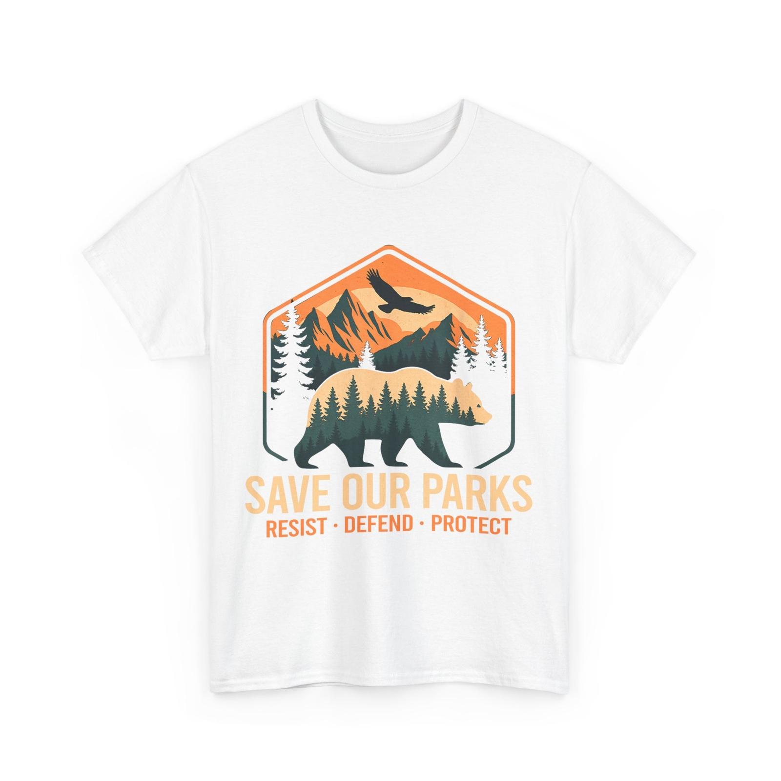 Спасите Наши Парки Сопротивляйтесь Национальным Паркам Защитите ALT US Parks Футболка XL