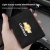 For Spark Captiva Cruze Car Driver License Cover Suede Anti-Fur Car Driving Documents Case Credit Card Holder