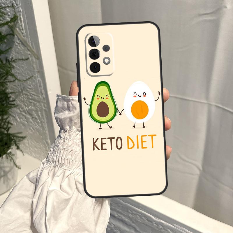 

Cute Avocado Fruits Case For Samsung Galaxy A16 A36 A56 A06 A13 A53 A33 A23 A55 A35 A17 A54 A34 A14 A52 A32 A15 Samsung A15