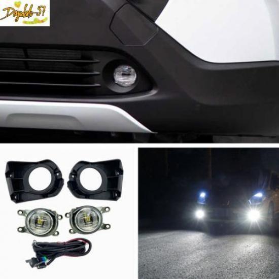 LED DRL Fog Lamp Light Cover Set Set Fit For Toyota Corolla Cross - New
