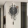 Modern Wall Clock Decorative Wall Watch Minimalist Silent Aesthetic Pendulum Clocks Luxury Elegant Living Room Watch Decoration