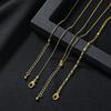 Double Layered Portrait Pendant Necklaces Sweater Chain For Women Stainless Steel Niche Choker Chain Necklaces Jewelry AccessoriesTrendy Pendant