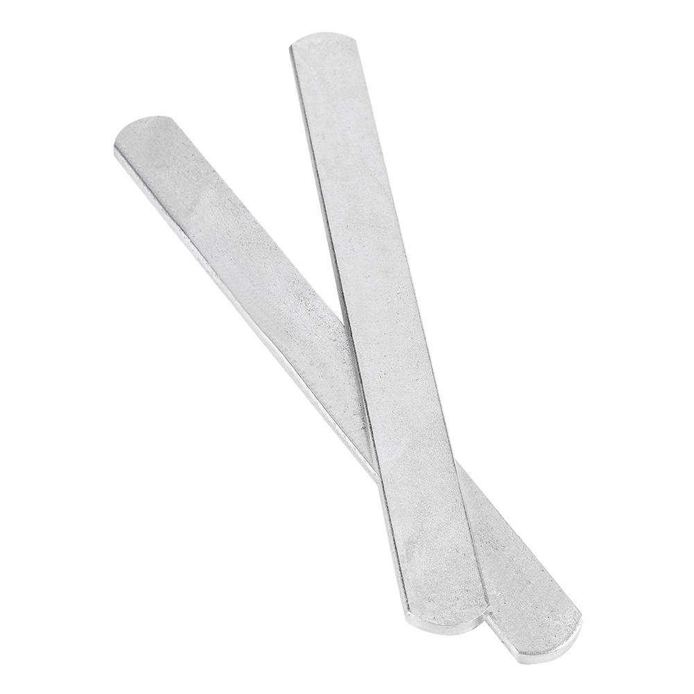 2pcs Plated Steel Plates for Adjusted Weight Vest and Leg Shin Guards 25cm