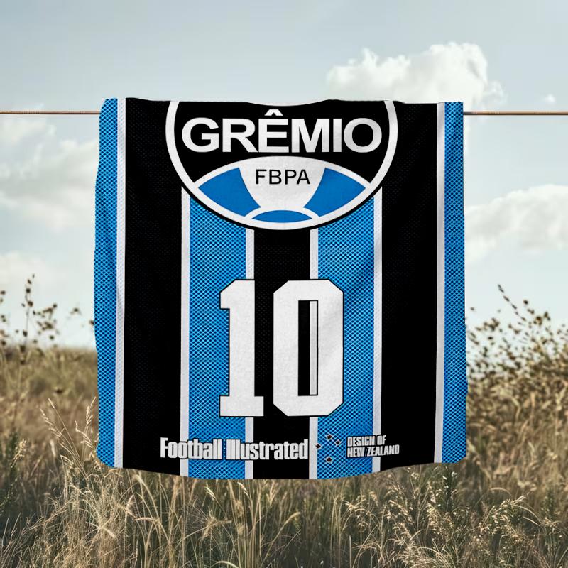 1PC Grêmio FBPA Printed Soft Flannel Blanket Throw for Adult Bedroom Living Room Sofa Camping Travel Fan Gifts Christmas Gifts
