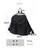 Depral 12 A4 Laptop Large Fits [Depral] Women's Backpack, Pockets, Compatible, Compartment, Water-Repellent Nylon, Lightweight, Capacity, Commuting,