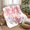 Poland Theme Blanket Soft Flannel Blanket Plush Throw Blanket Cozy Sofa Bed Blanket for Home Decor