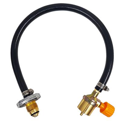 Propane Refill Adapter Hose with ON Off Control Valve Durable Copper Hose for Outdoor Camping and Cooking Needs