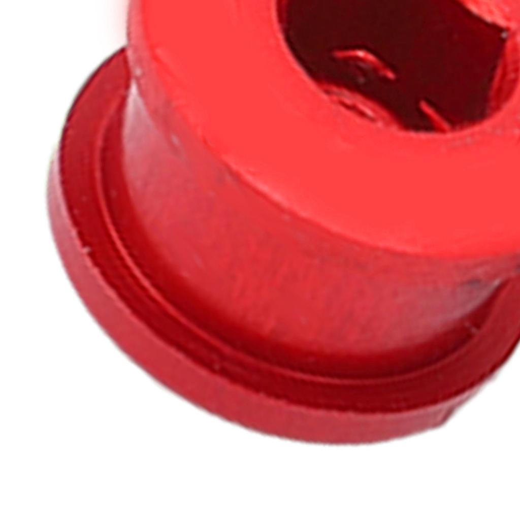 5Pcs Aluminum Alloy Single Chainring Bolts Ultra Light Bicycle Chainring Bolts for Road Mountain Bike Red