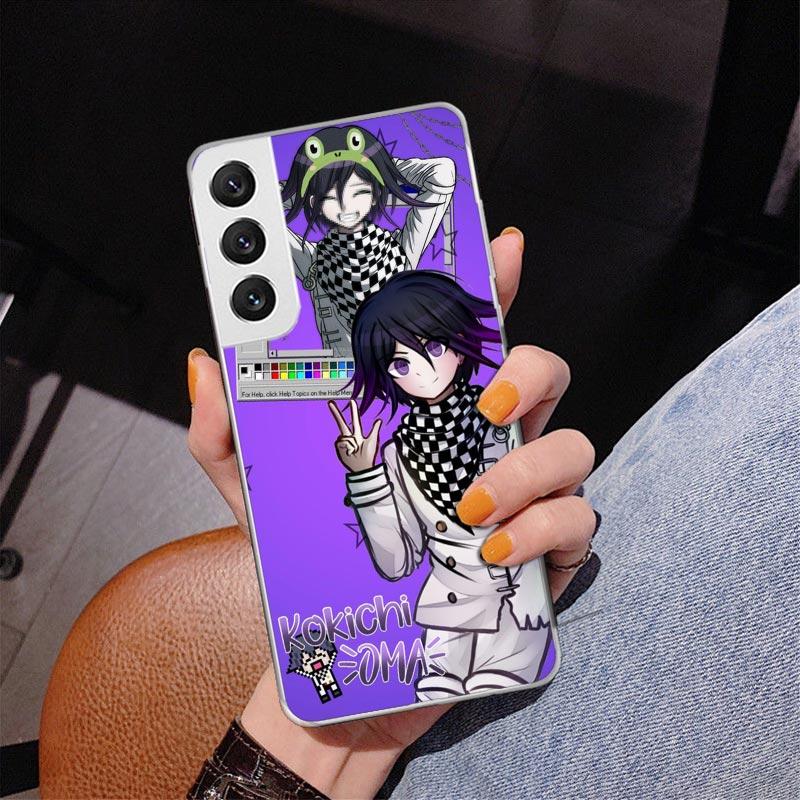 Danganronpa Kokichi Ouma Phone Case For Samsung Galaxy S24 S25 Edge S26 Ultra S23 S22 S21 Plus S20 FE + Personalized Print Cover