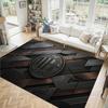 AC Milan Design Crystal Velvet Carpet Cozy Non?Slip Printed Rug For Bedroom Living Room Entrance