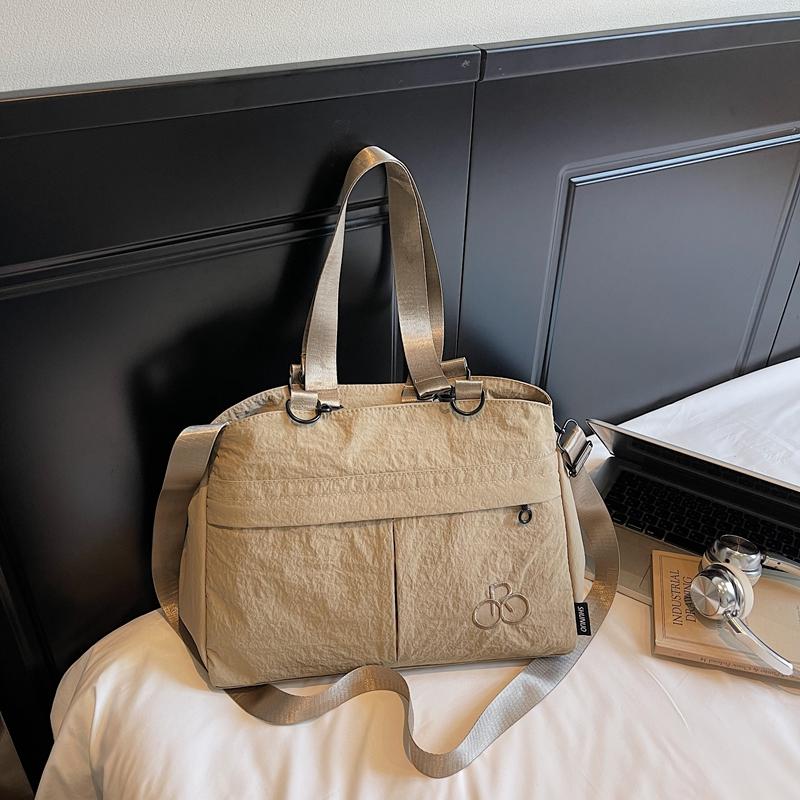 Women's Shoulder Bag Lightweight Solid Color Large Capacity Crossbody Bag