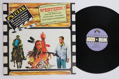 LP Record VARIOUS OST - Western! CIA5026 CINEVOX 1981 Italy Soundtracks & Musicals Used
