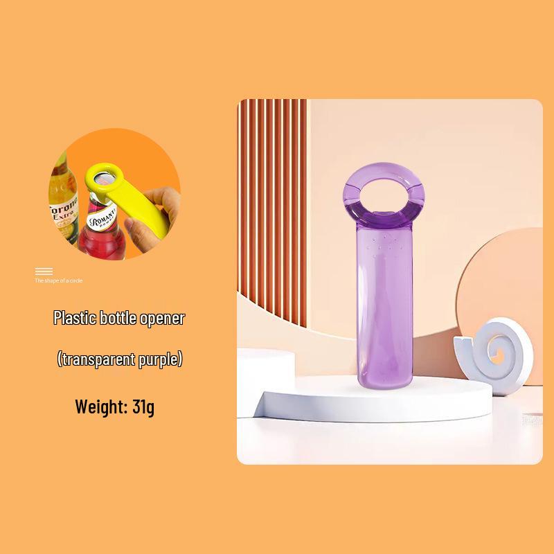 Multifunctional Colorful Bottle and Can Opener - Non-Slip Grip for Easy Use In the Kitchen