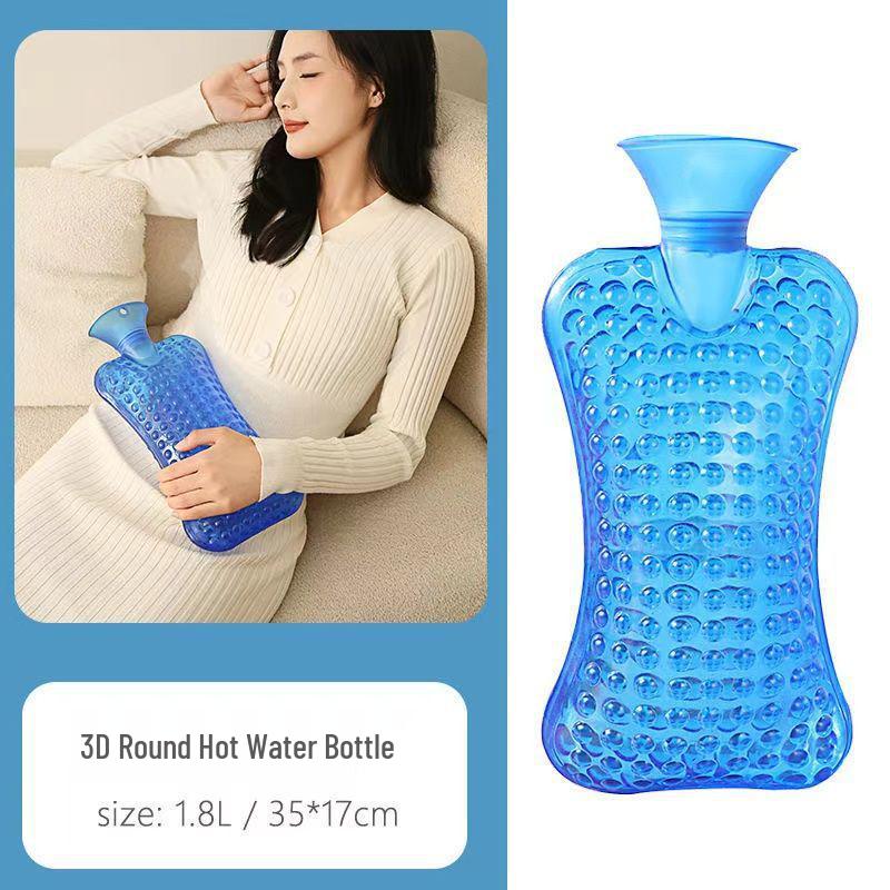 Cervical Spine & Lumbar Hot Water Bottle - Hand Warmer & Compress for Neck and Abdomen