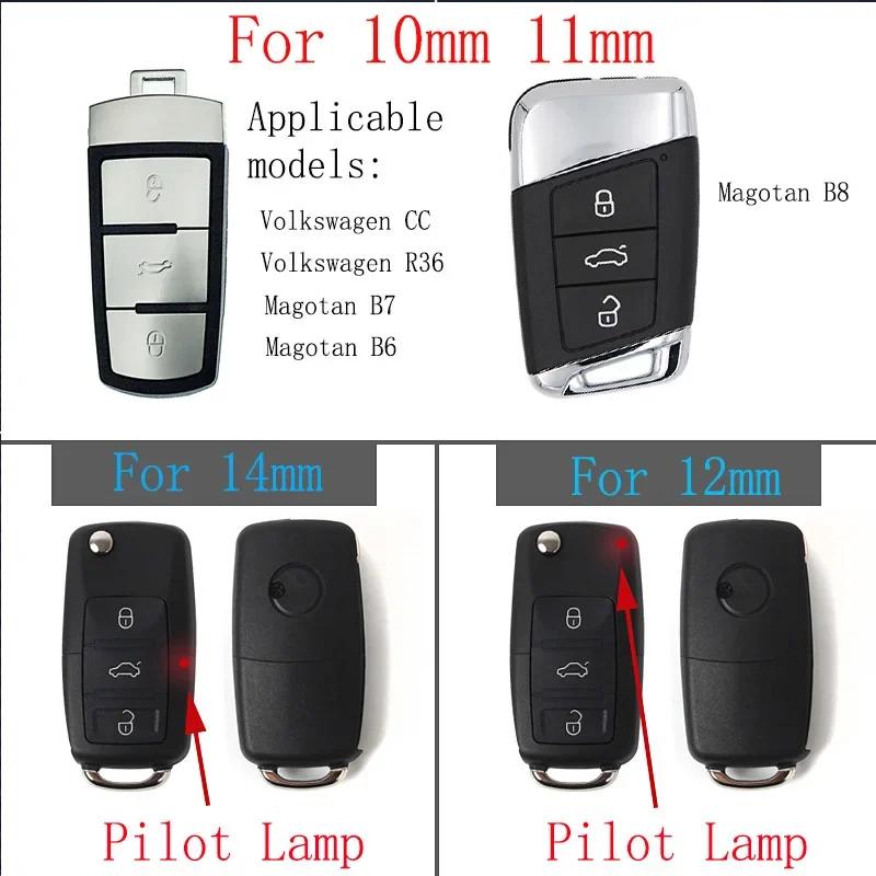 Lmn1 ·Car Key Sticker Auto Control Keychain Accessories For Volkswagen VW Rline R GTI Golf Polo Passat Magotan Tiguan Bora Jetta T-RO