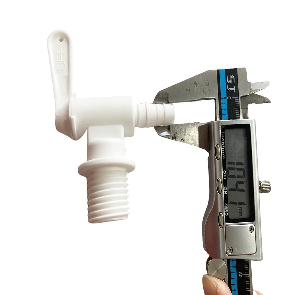 KegLand Fermenter/Plastic Bucket Tap - Adjustable Spout with Bulkhead (24mm Hole)