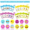 Talking Flash Cards for Toddlers 1-3 Years, 224 Sight Words, Autism Sensory Toys for Autistic Children,Learning Montessori Toys, Educational Preschool
