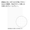 Kokuyo Sooofa Soft Ring Notebook A5 Irregular 4mm Graph Paper Pink S-SV738S4-P