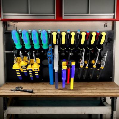 Screwdriver And Wrench Organizer Repair Tool Organizer Rack Screwdriver Holder Storage Rack Repair Tool Organizer Rack Wall