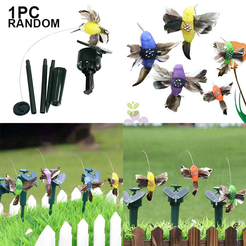 New Solar Powered Dancing Flying Simulation Bird Electric Hummingbird Vibration