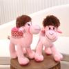 Girl's Heart Pink Desert Camel Doll Plush Toy Small Camel Doll Children's Doll Travel Gift
