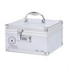 Cassetta di sicurezza con combinazione, grande capacità, 6,30"x6,30"x4,53" Multigriglie con codice, cassetta di sicurezza personale