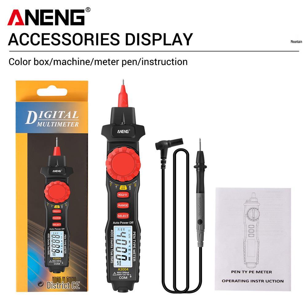 ANENG A3003 Pen Multimeter: High-Precision Digital Multi-functional Electrician Tool