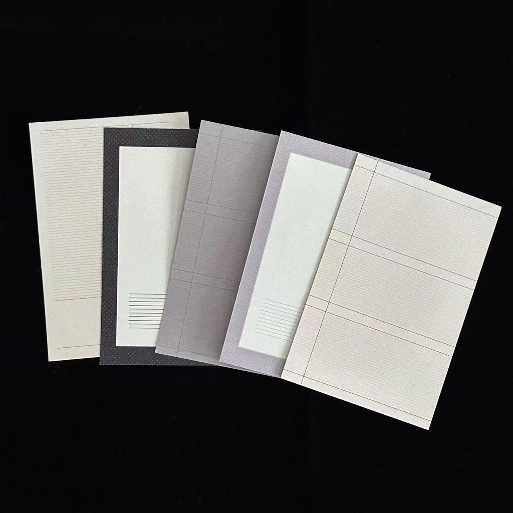 Whimsical Underwater People Sticker Journal Collection: Sample Inner Page Material M5 A7