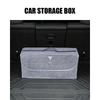 Car Trunk Large Capacity Sundries Storage Box Organizer Bag Tool Case For Tesla Model 3 Model X S 2016-2020 Decals TM3 TMX TMS Decal