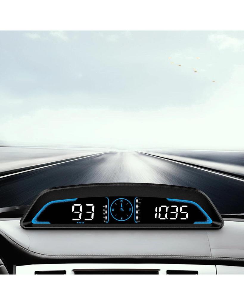 Speedometer HUD Automatic Speedometer Head Up Display GPS Onboard Computer Digital Clock Head Up Display GPS Speedometer (G3)