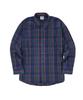 Pal Lab Unisex Oversized Wool Blend Classic Check Shirt_Pl24W9Sh044_Bl