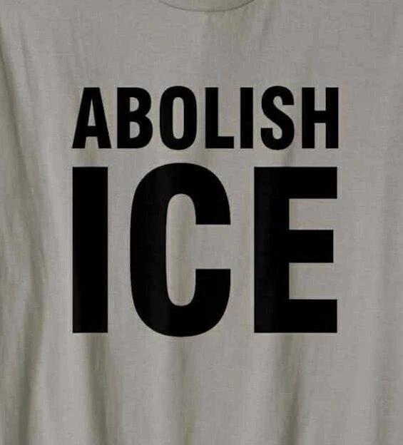 Отменить ICE футболка футболка Протест против Трампа S