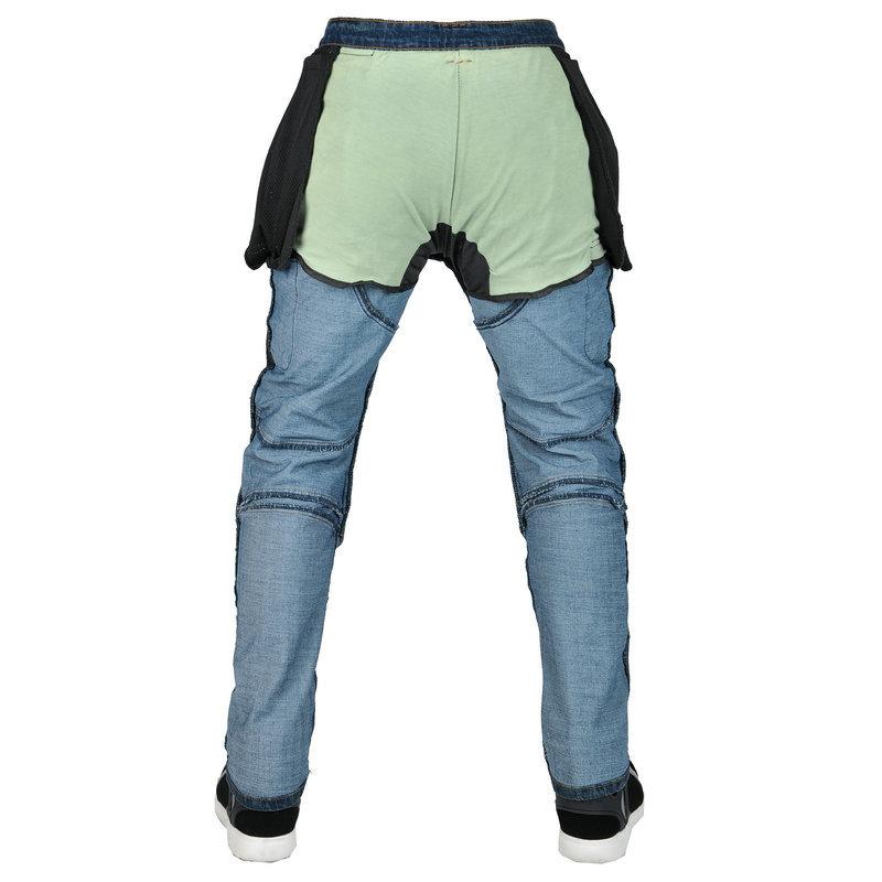 2024 New Motorcycle Riding Jeans for Men, Kevlar Tear-resistant, Anti-drop Cycling Pants with Protective Gear
