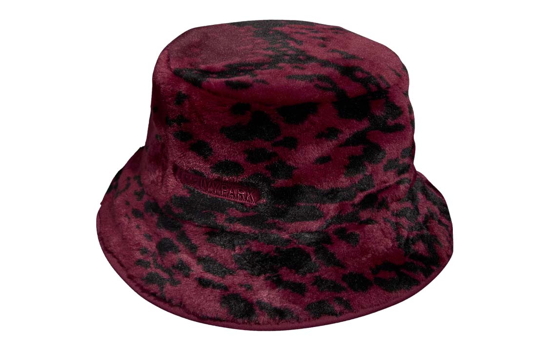 Adidas Ivy Park Printed Faux Fur Reversible Bucket Hat HI2090 OSFL
