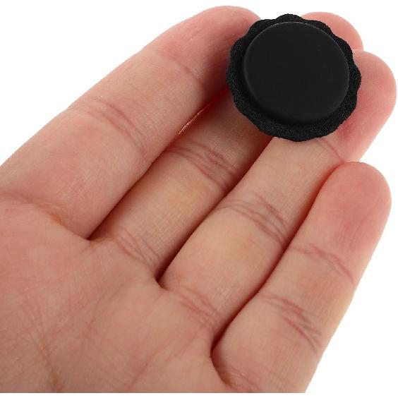 2 Sets of Umbrella Top Cap Replacement, Black Sturdy Plastic Umbrella End Cap Fitting, Easy DIY Repair