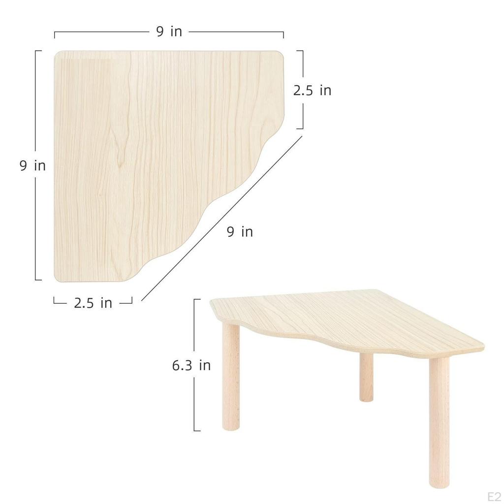 Hamster Standing with Holder Portable Decorative Small Animal Climbing Cage Landscaping Base for Rat