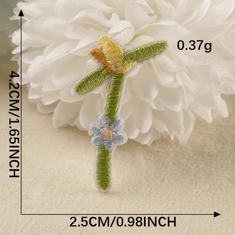 Embroidery Label Embroidery Sticker Clothes And Hats Accessories Original 26 Letters Shoes And Hats Bag Accessories Patch Self-Adhesive Sticker