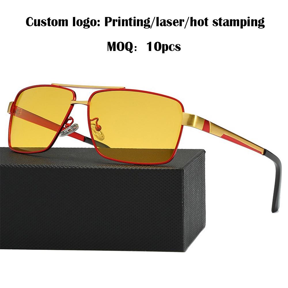 

Men s Fashion Metal Photochromic Polarized Sunglasses