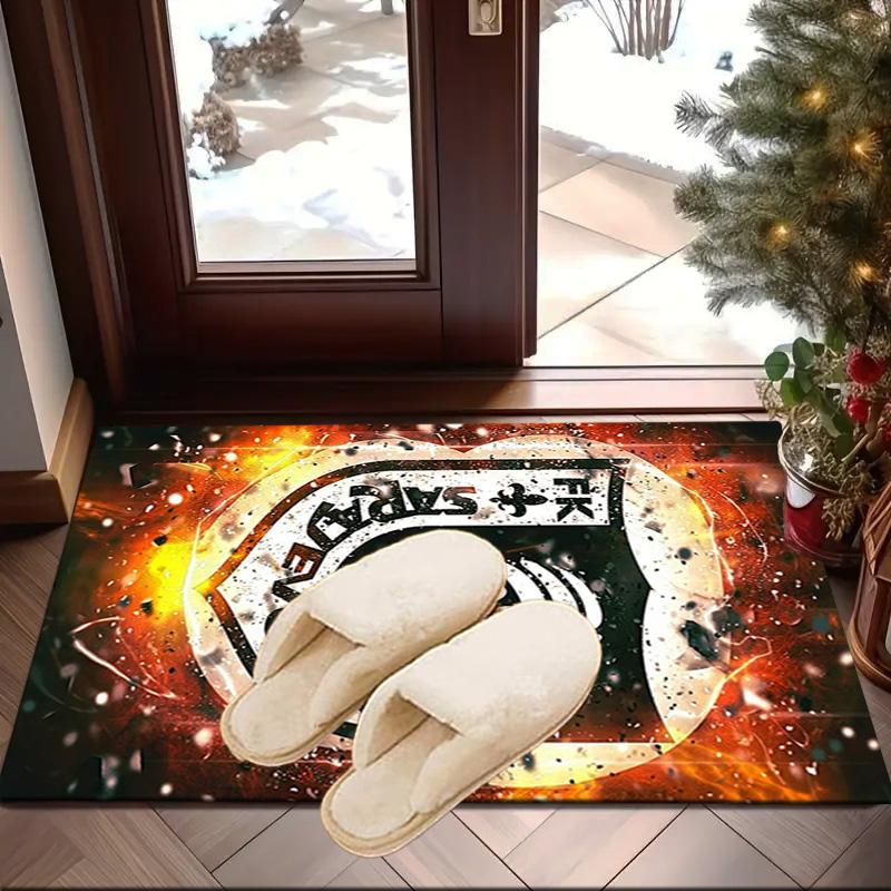 Football Club Sara Emblem Printed Area Rug for Office, Chair Rug, Decorative Carpet Floor Mat, Large Size Fan Gifts Christmas Gifts