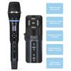 Wireless Microphone System Receiver with Handheld Mic UHF Anti Howling and Reverberation Function for Home Cinemas