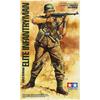 Tamiya World Figure Series 03 German Army Combat Infantry Camouflage Field Uniform Plastic Model Kit 36303 1/16 No.