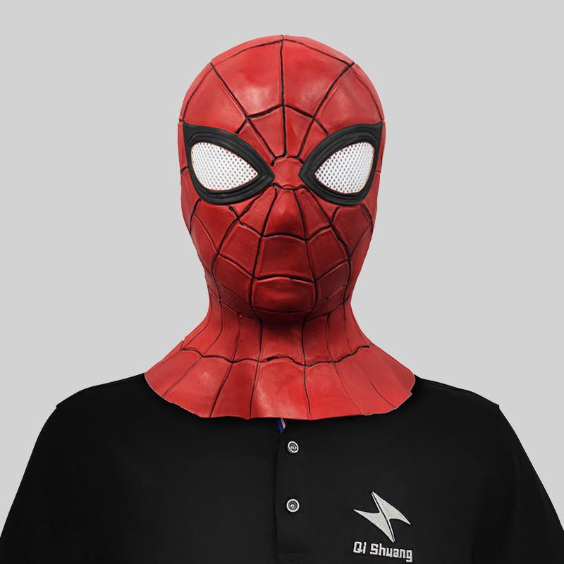 Funny Marvel Spider-man Costume Latex Mask For Halloween Party And Theatrical Props