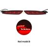 2 Stück Für Mazda 6 Atenza 19-22 Für Mazda 3 Schrägheck 19-22 CX5 22-23 Reflektor Rückleuchte Auto LED Stoßstange Bremslicht Blinker
