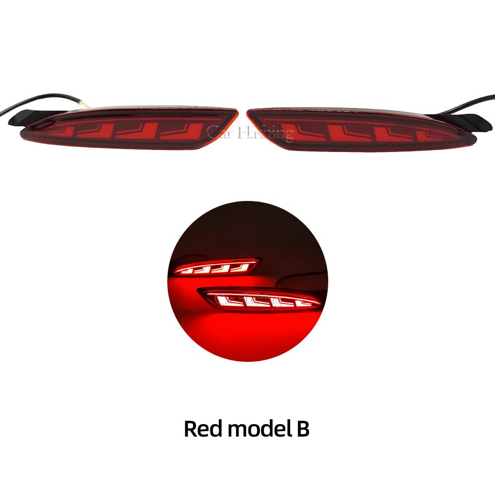 2 Stück Für Mazda 6 Atenza 19-22 Für Mazda 3 Schrägheck 19-22 CX5 22-23 Reflektor Rückleuchte Auto LED Stoßstange Bremslicht Blinker