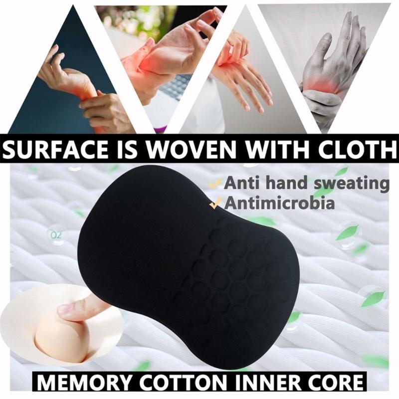 Mouse Pad Wrist Rest Mouse Wrist Support Pad Mousepad Comfortable Relieve Wrist Fatigue for Office Users and Gamers